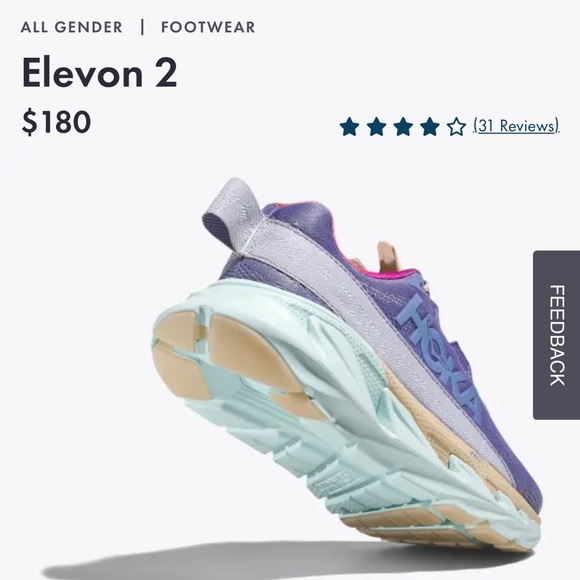 NWT Hoka Elevon 2 Running Shoes Mental Health Sneakers Unisex Hoka One One PIBG - Picture 6 of 16